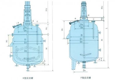 外盘管不锈钢加热反应釜